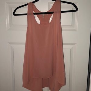 racerback tank size Small